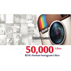 50,000 Instagram Real Likes